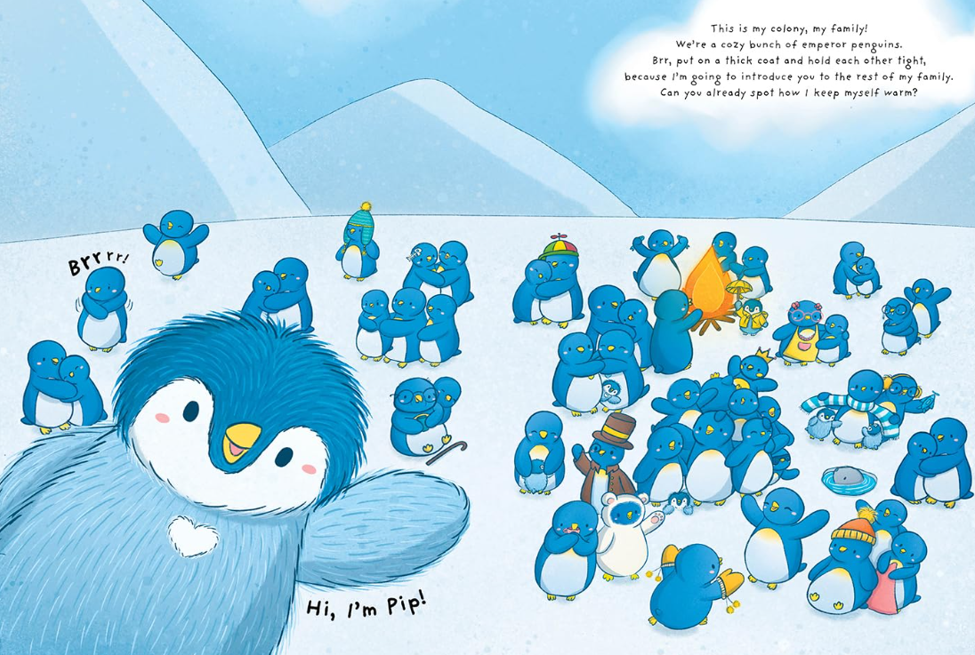 Penguin Pip's Ice-Cold Seek-and-Find Book — Clavis Publishing | We